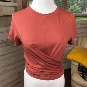 Lululemon wrap around top